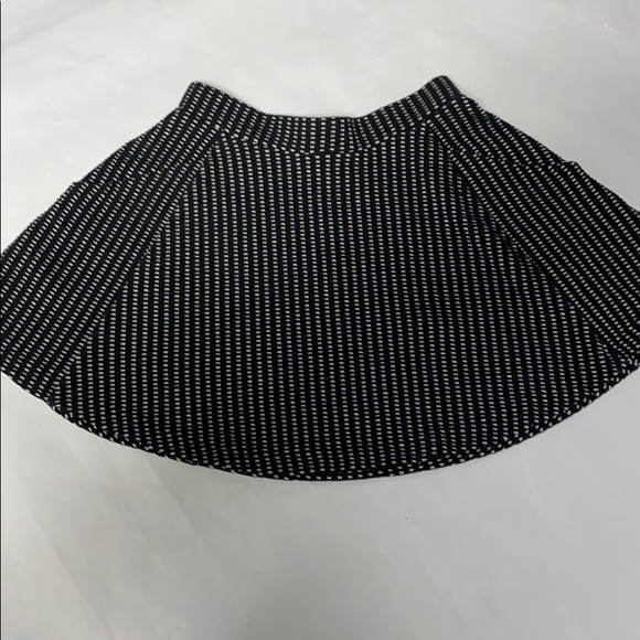 Free People Dresses & Skirts - Free People S Shirt Skirt Stretch Knit Black White